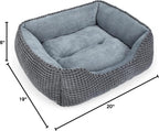 MIXJOY Dog Bed for Large Medium Small Dogs